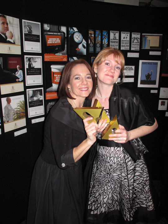 Trish McCabe and Tracy Marlowe at Addys