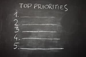 Top Priorities